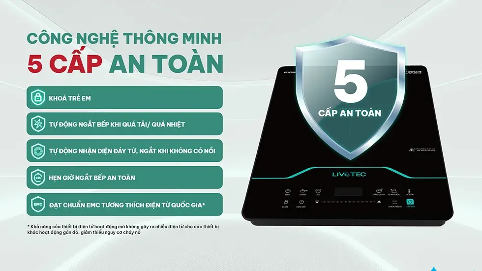 Bếp từ Livotec LIS-626