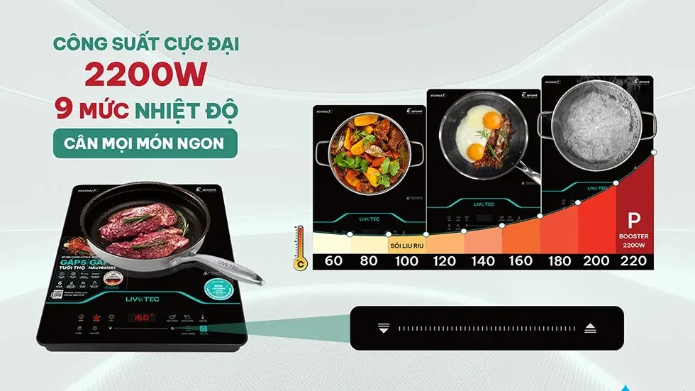 Bếp từ Livotec LIS-626