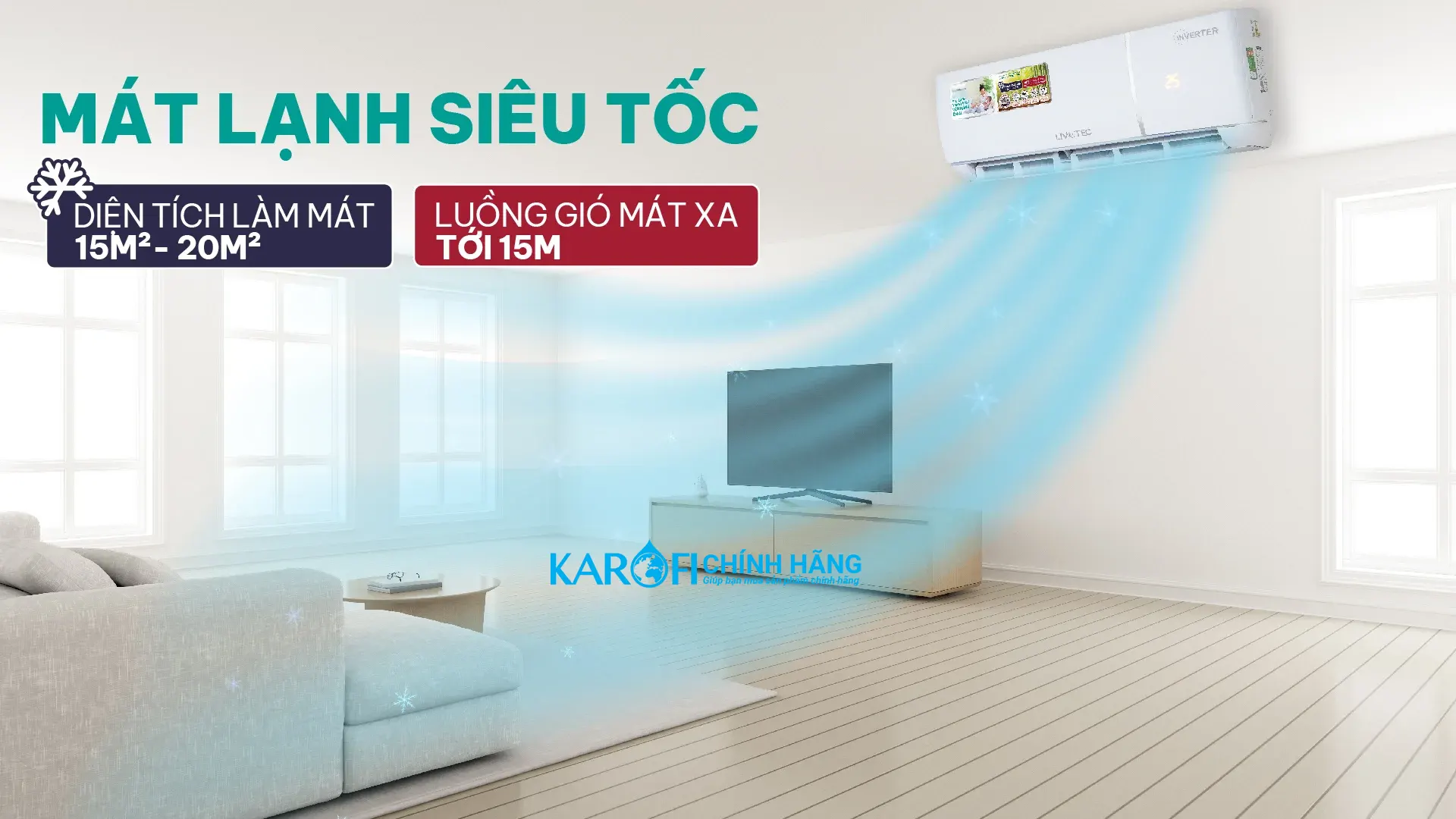 Điều hòa Livotec DH12 Inverter