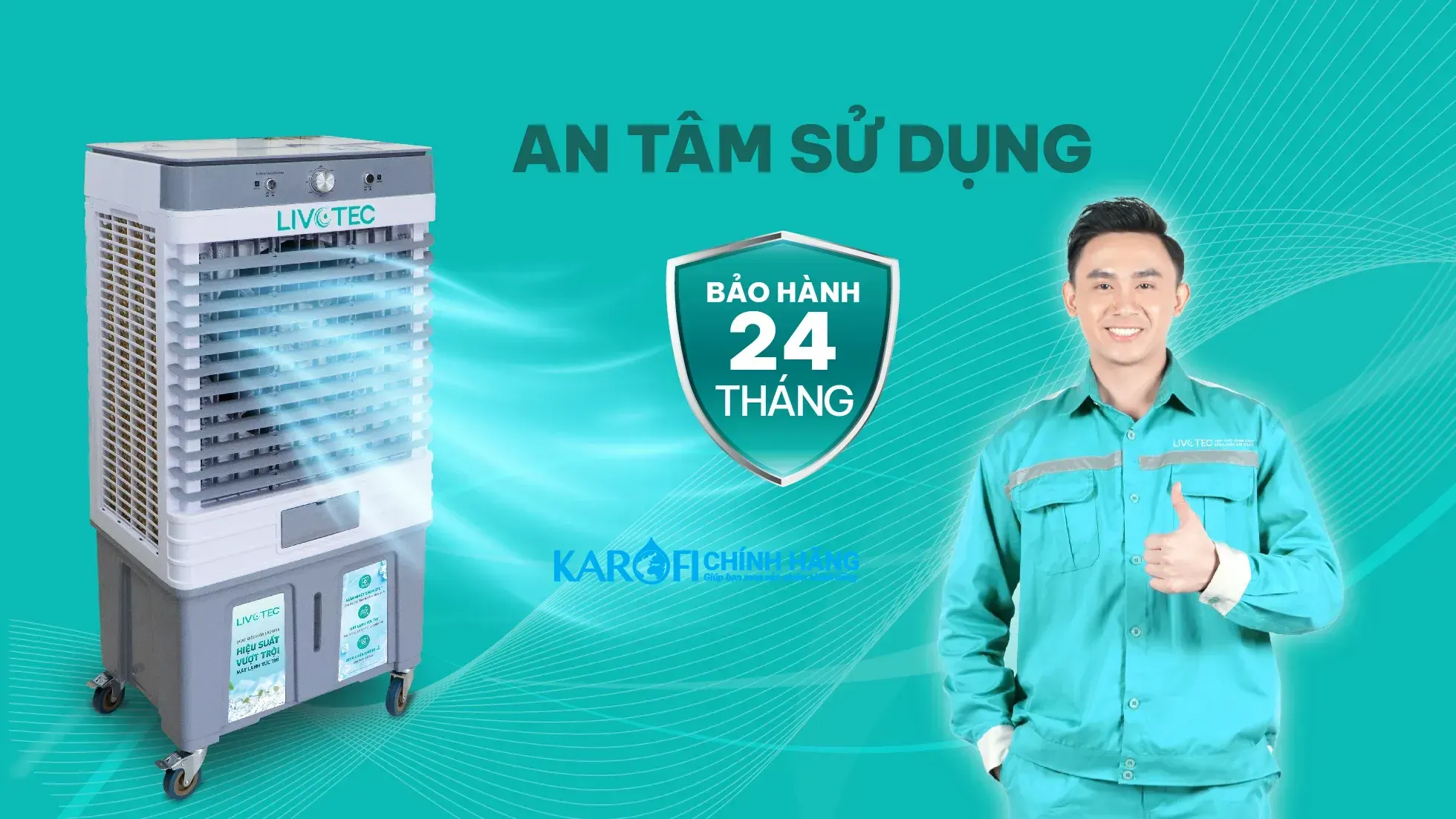 Quạt điều hòa Livotec LAC-H66