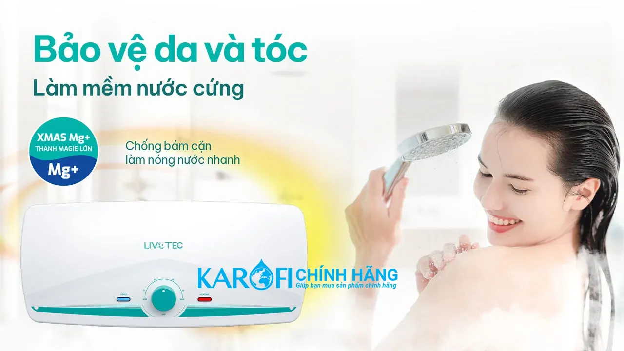 Bình nước nóng  Livotec LWH-ID20