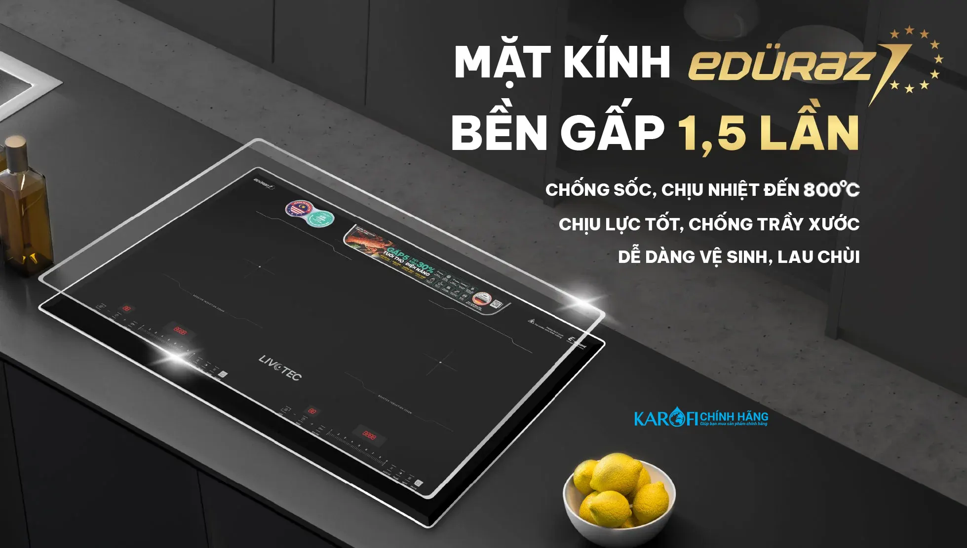 Bếp điện từ Livotec LID-990M