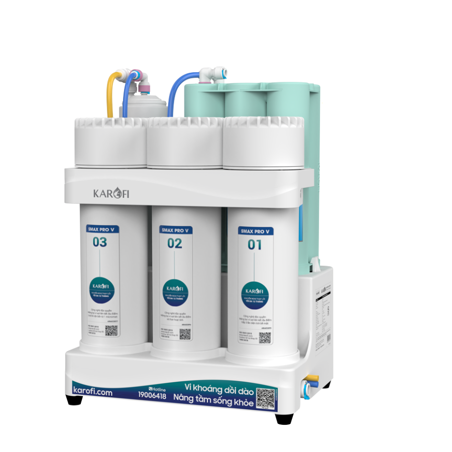 Máy lọc nước Karofi KAQ-U05 Pro - 10 Lõi lắp gầm