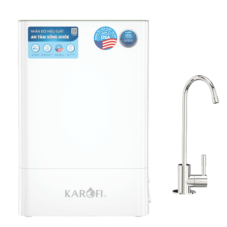 Máy lọc nước Karofi KAQ-U65 - 10 Lõi Mẫu Mới 2026