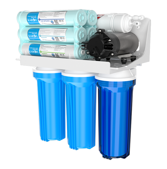 Máy lọc nước Karofi KT-ERO100V 10 Lõi - Mẫu Mới 2026