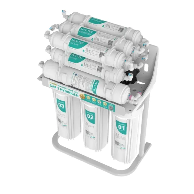 Máy lọc nước Karofi Livotec 218 - Hydrogen 10 Lõi Mới 2026