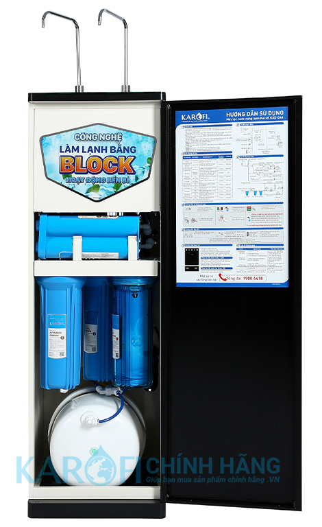 Máy lọc nước nóng lạnh Karofi KAD-D66