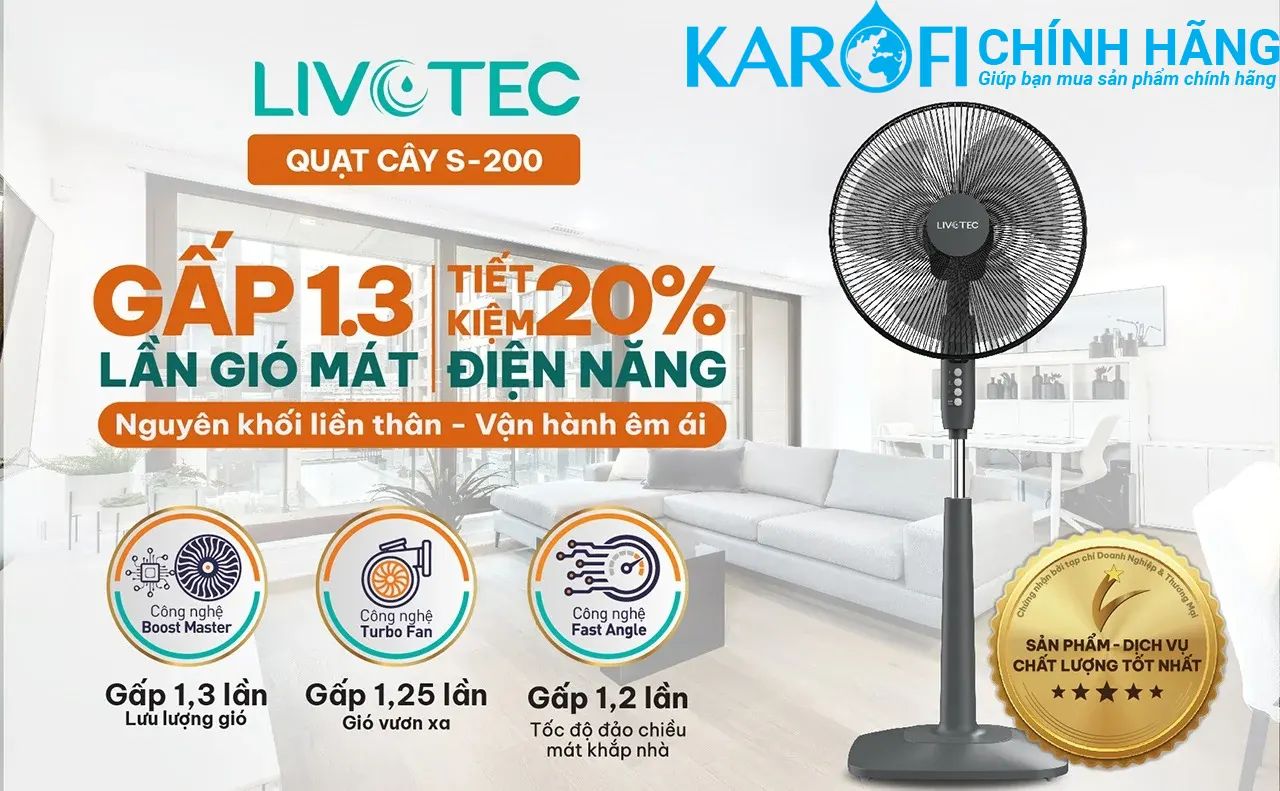 Quạt cây Livotec S-200