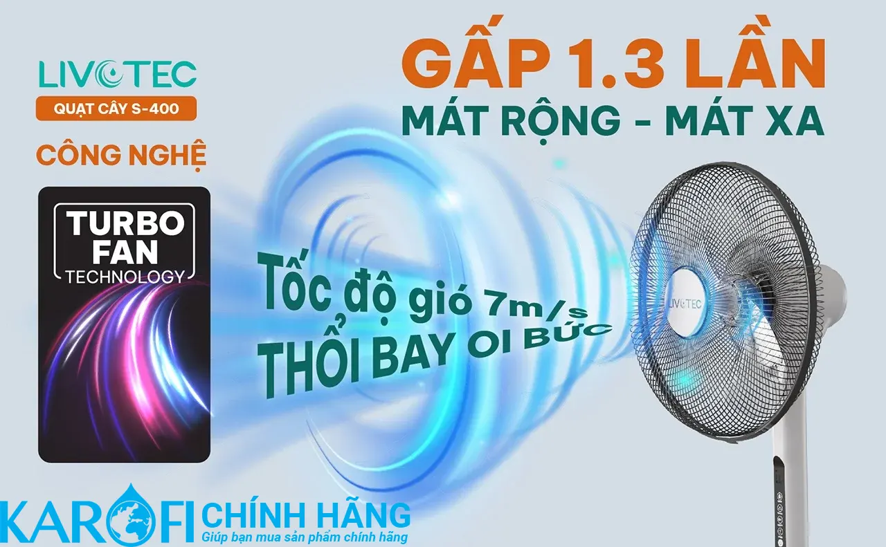 Quạt cây Livotec S-400