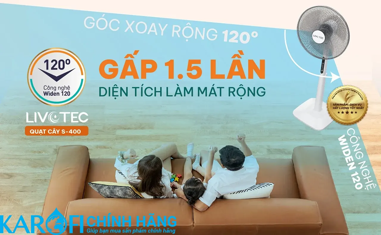 Quạt cây Livotec S-400