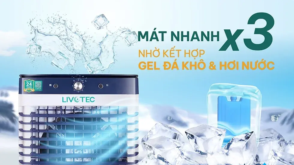 Quạt điều hòa Livotec LAC-G66P