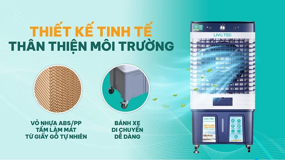 Quạt điều hòa Livotec LAC-G66P