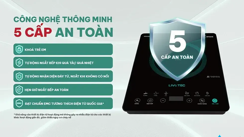 Bếp từ Livotec LIS-636