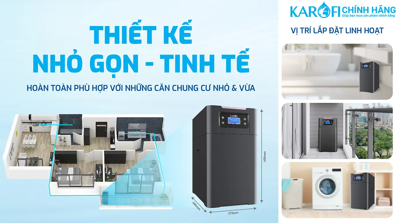 Lọc tổng trung tâm cao cấp Karofi KTF-P01