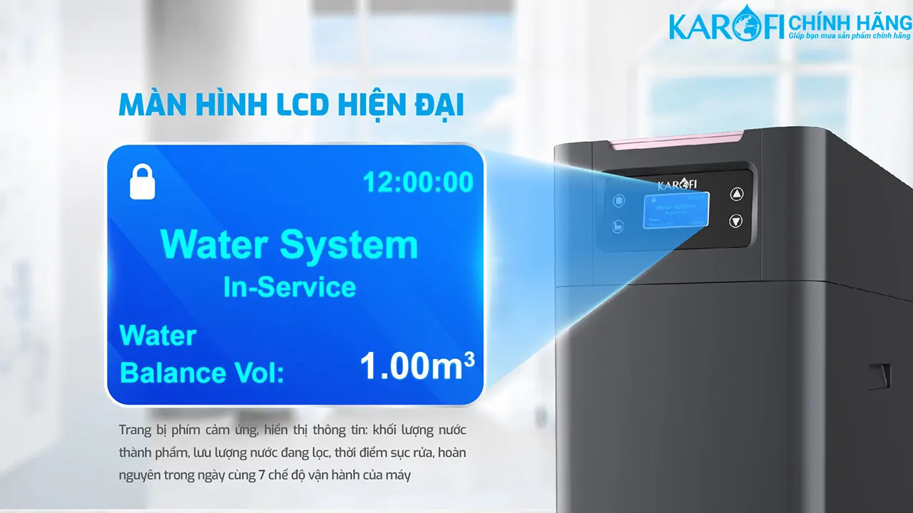 Lọc tổng trung tâm cao cấp Karofi KTF-P01