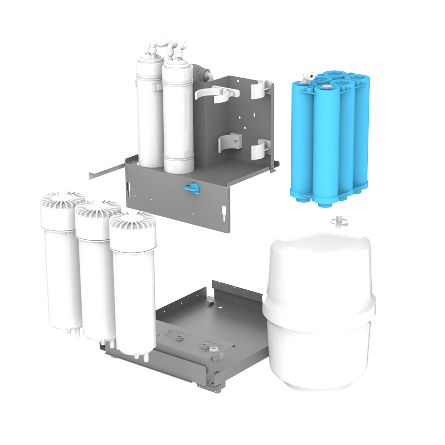 Máy lọc nước nóng lạnh Karofi KAD-X68 - 11 lõi Mẫu Mới 2026