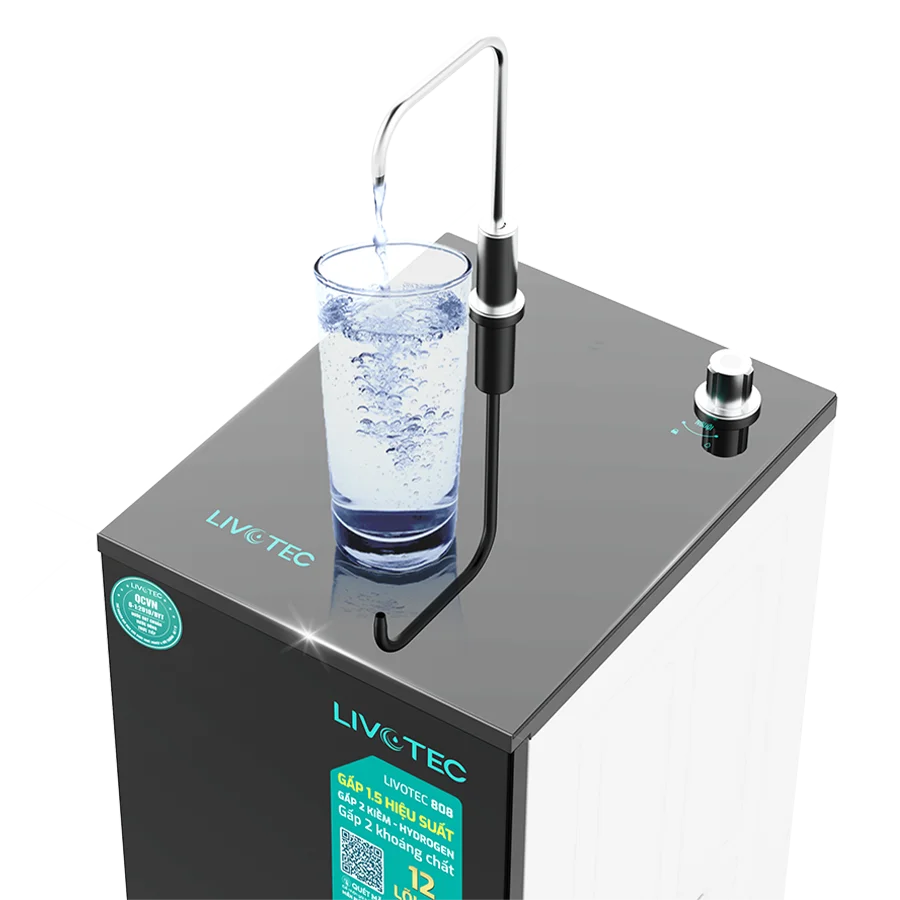 Máy lọc nước Livotec 808 - 12 Lõi lọc, Mẫu Mới 2026