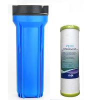 Bộ cốc lọc thô 10 inch và lõi bông ( Cốc xanh)