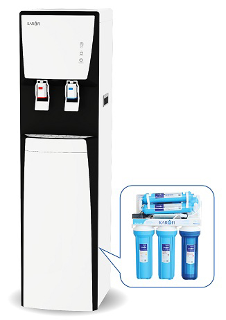 Máy lọc nước nóng lạnh Karofi HCV351-WH