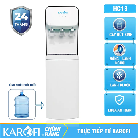 Cây nước nóng lạnh Karofi HC18