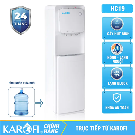 Cây nước nóng lạnh Karofi HC19