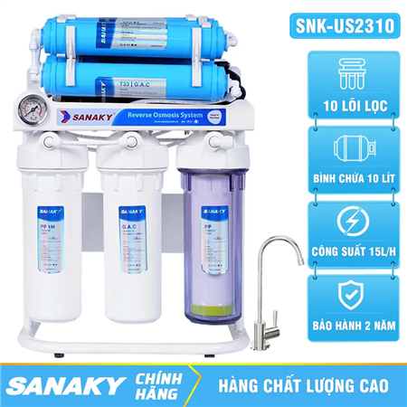 Máy lọc nước Sanaky SNK-US2310 - 10 Lõi Hydrogen - Mẫu 2026