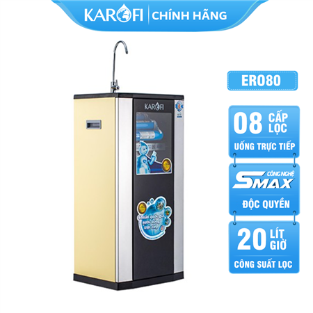 Máy lọc nước Karofi ERO80 8 lõi lọc