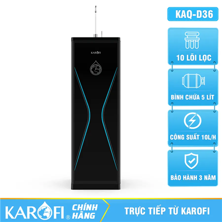 Máy lọc nước Karofi KAQ-D36 - 10 Lõi Chuẩn Nước Uống Trực Tiếp