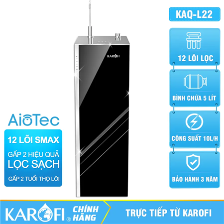 Máy lọc nước Karofi KAQ-L22 - 12 Lõi Mới 2026