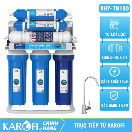 Máy lọc nước Karofi KHY-TN100 - 10 Lõi lọc