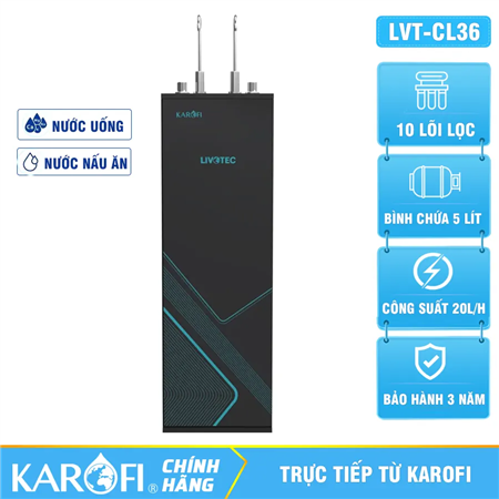 Máy lọc nước Karofi Livotec CL36 - 11 LÕI 