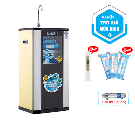 Máy lọc nước Karofi ERO80+UV - 9 cấp lọc, đèn UV diệt khuẩn