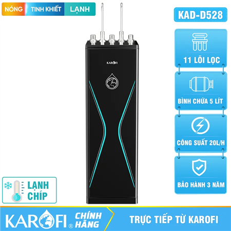 Máy lọc nước nóng lạnh Karofi KAD-D528 - Mẫu Mới