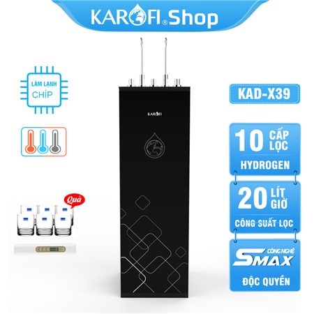 Máy lọc nước nóng lạnh Karofi KAD-X39