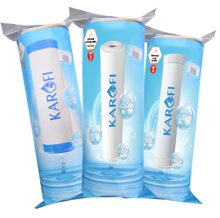Bộ 3 lõi lọc nước Karofi Smax 123 mới 2026