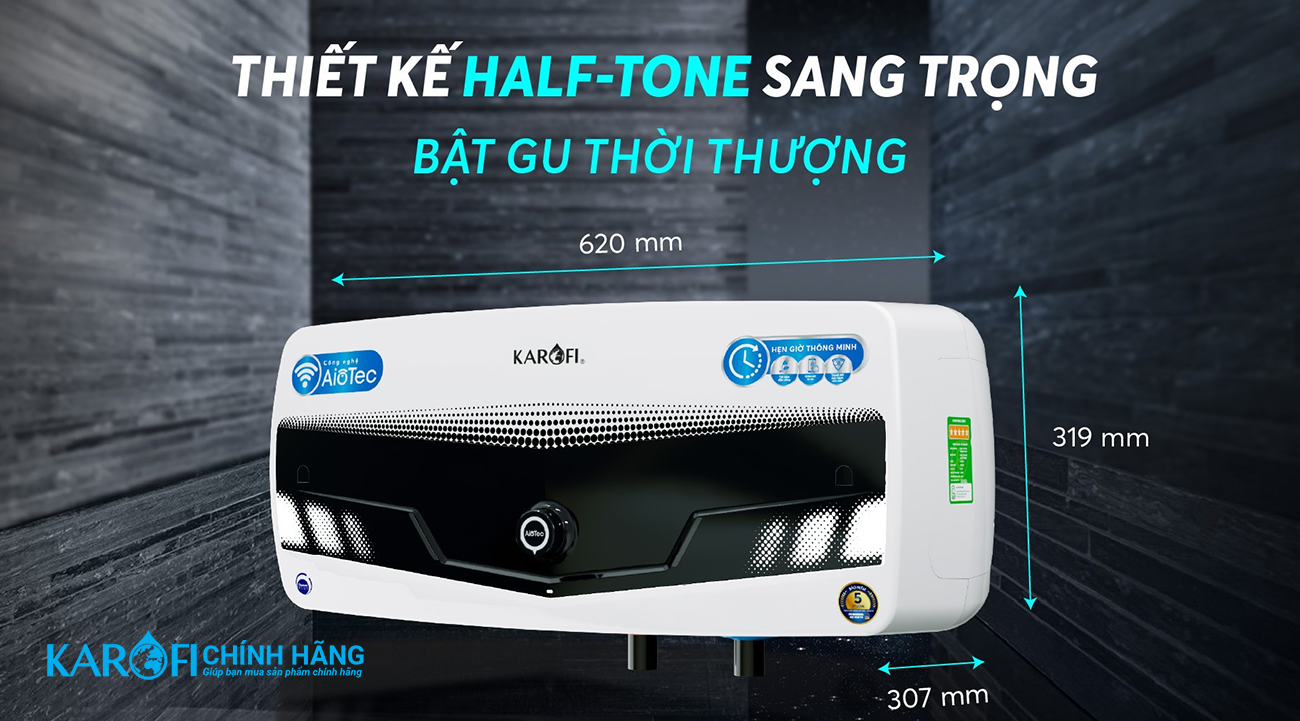 Bình nóng lạnh Karofi Thông Minh KBO-R205
