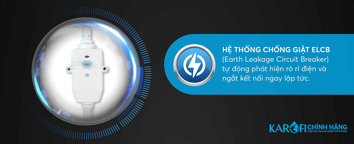 Bình nóng lạnh Karofi KBO-R200 20 lít