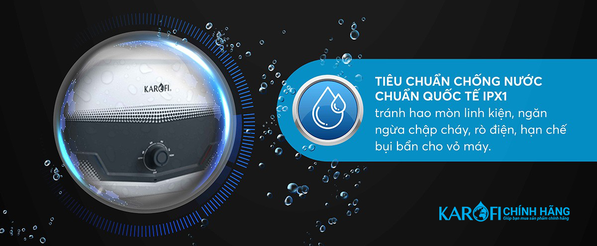 Bình nóng lạnh Karofi KBO-R200 20 lít