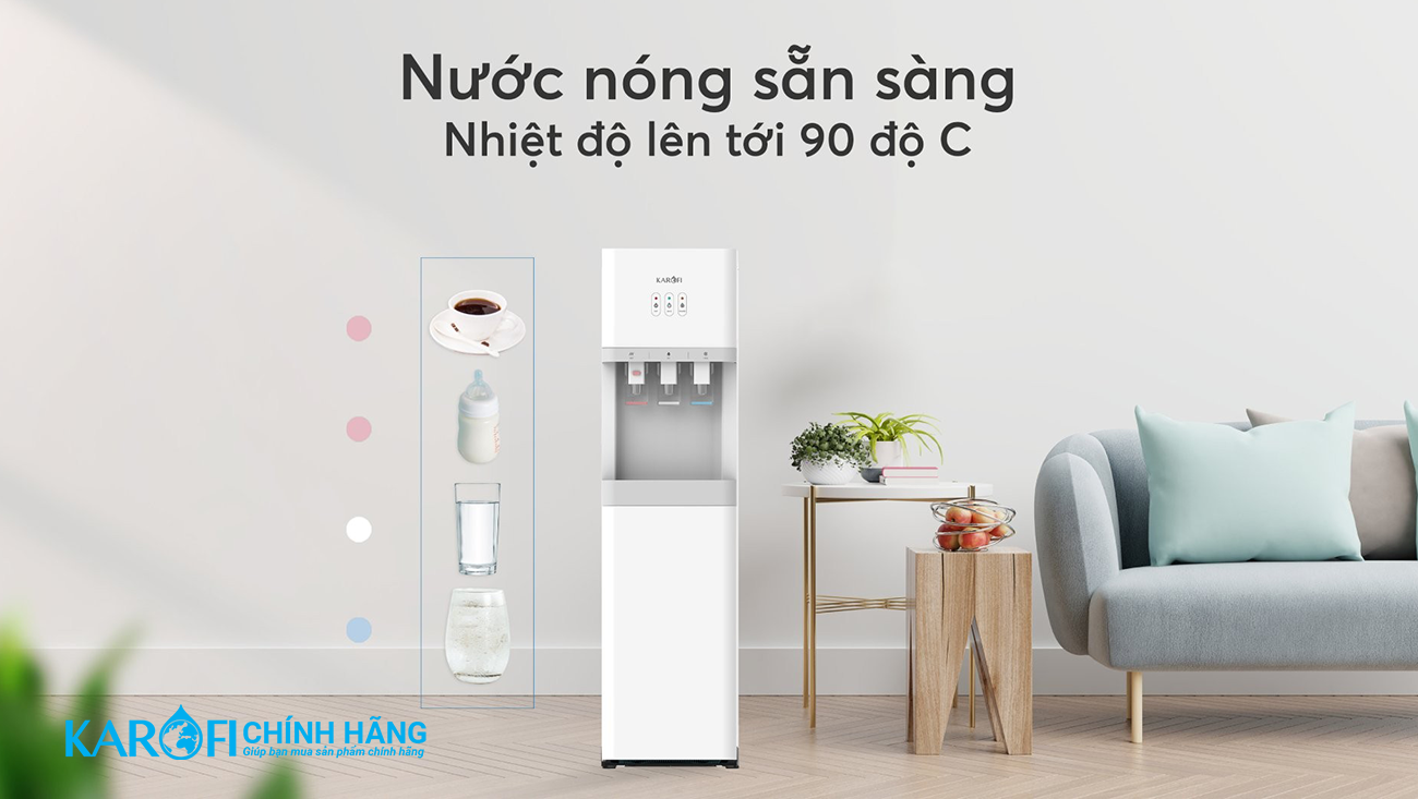Cây nước nóng lạnh Karofi HCV208