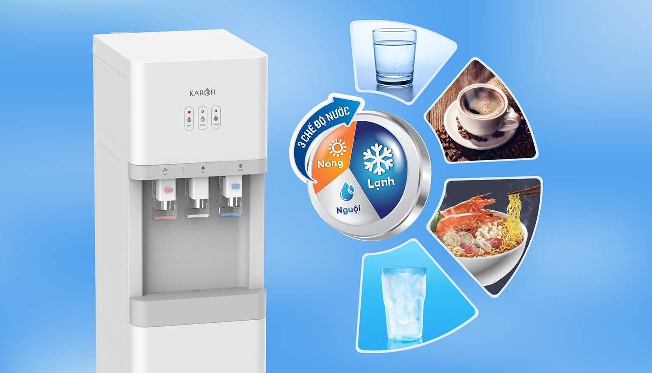 Cây nước nóng lạnh Karofi HCV209