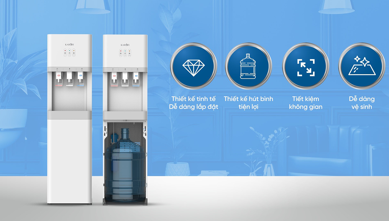Cây nước nóng lạnh Karofi HCV209