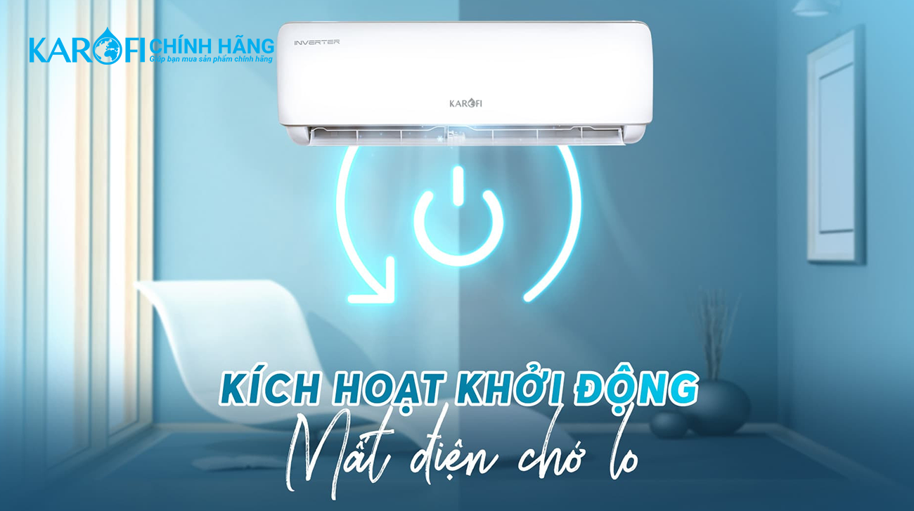 Điều hòa không khí Karofi 12000 BTU KDC-WI12