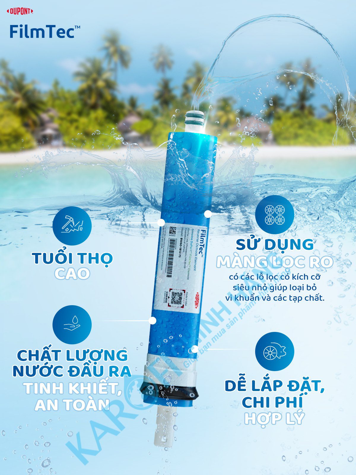 MÀNG LỌC RO DUPONT FILMTEC
