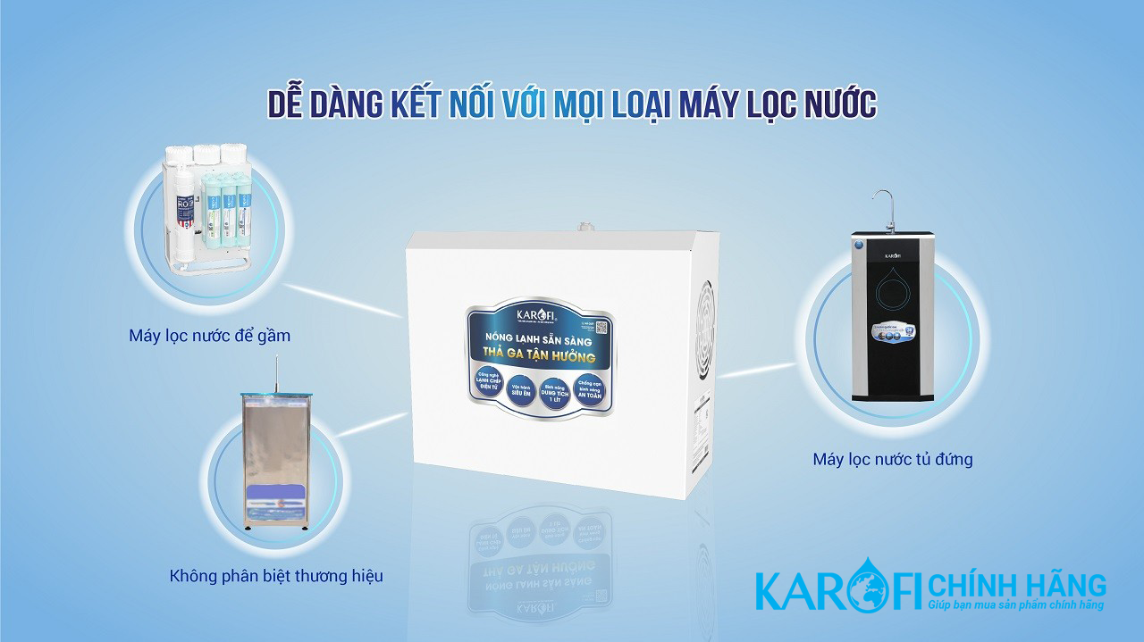 Máy làm nóng lạnh Karofi KAO-T80