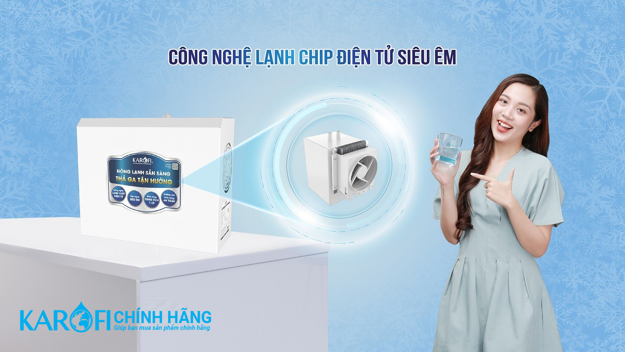 Máy làm nóng lạnh Karofi KAO-T80