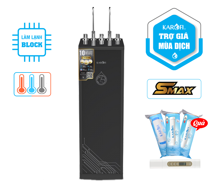 Máy lọc nước nóng lạnh Karofi KAD-D966