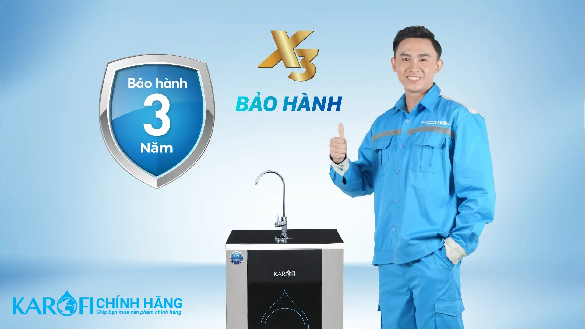 Máy lọc nước Karofi ERO110