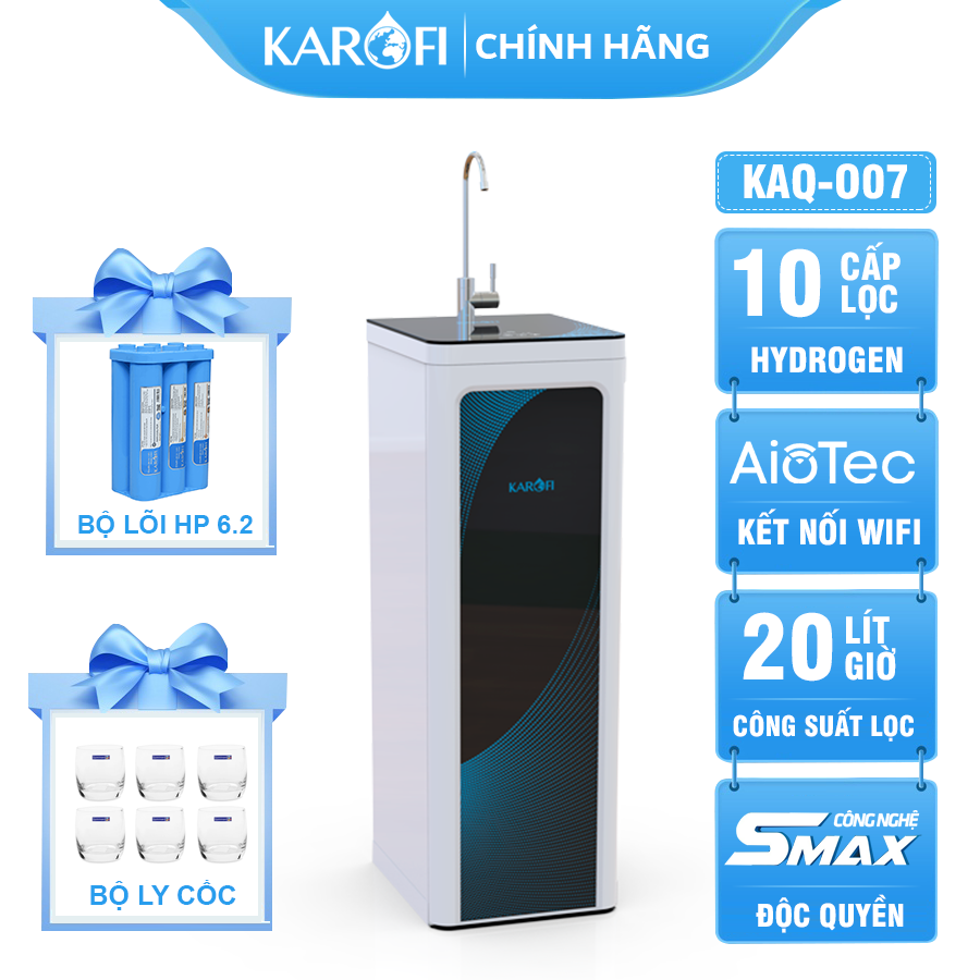 Máy lọc nước Karofi KAQ-O07