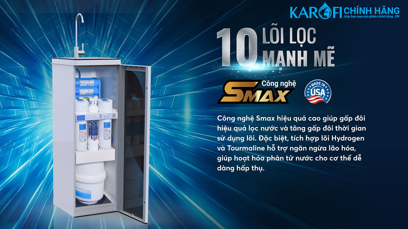 Máy lọc nước Karofi KAQ-O07