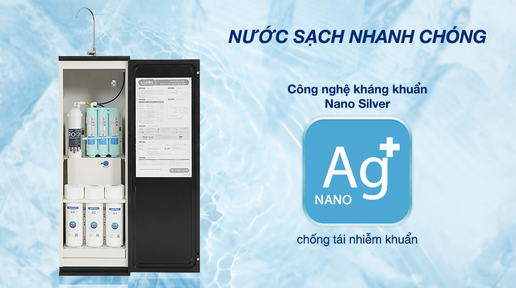 Máy lọc nước Karofi KAQ-X26